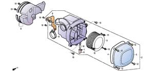 Filtre à air DAELIM DAYSTAR