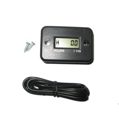 Compteur horaire ART filaire noir  CC104-HRMC