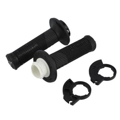 REVETEMENT / POIGNEE DOMINO D-LOCK CROSS / ENDURO / OFF ROAD NOIR 1 CABLE SPECIAL 2T (PR) 116M