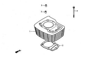 JOINT D'EMBASE DAELIM VT 125