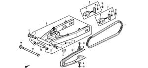 Chaine de transmission DAELIM Roadwin injection