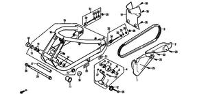 Chaine et bras ocsillant DAELIM DAYSTAR inj