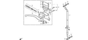 Levier droit DAELIM S-FIVE SPORT