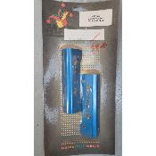 PLATINE RADIATEUR BLEU HONDA HORNET 600