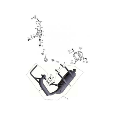 ECHAPPEMENT COMPLET SUN CAR ADLY 320