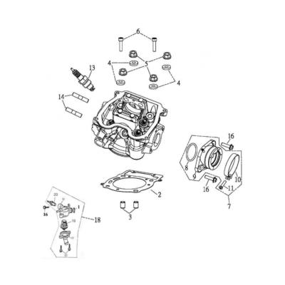 BOUGIE ADLY 320 U 2010-2011