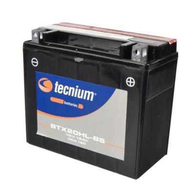 Batterie TECNIUM sans entretien SANS pack acide - B(Y)TX20HL-BS