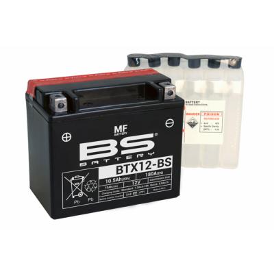 Batterie BS BATTERY sans entretien SANS pack acide - BTX12