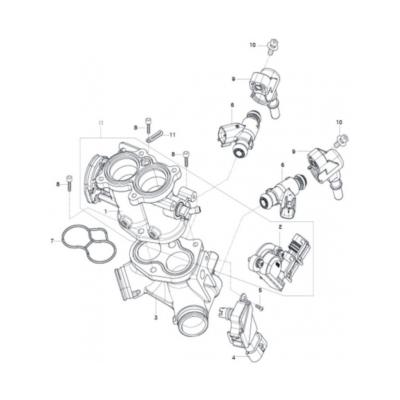 CAPTEUR TPS HYOSUNG GV 125 S BOBBER EURO 4 125 2018-2020