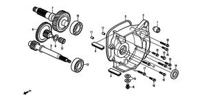 Carter de transmission DAELIM S2 Injection