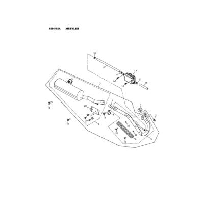 Joint d'échappement 400 XS ADLY