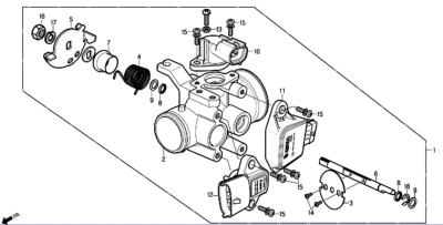 Carburateur euro3 125 ROADSPORT