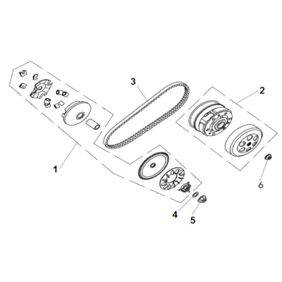 Embrayage  ORCAL KITE ERURO4 