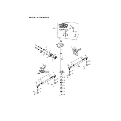 Rotule direction intérieur  ADLY 400 XS