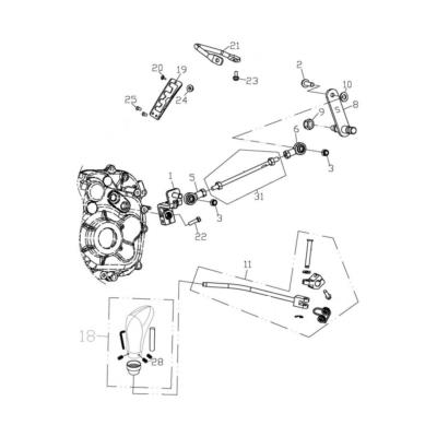 Commande de vitesse ADLY 320S 