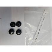 Lot de 4 CACHES VIS DE PONTET  CHROME MASH 