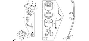 Compteur DAELIM BONITA