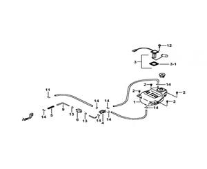  Joint jauge  TGB CITY2RS