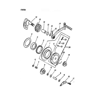 Pédale de kick ADLY 50 RSLC