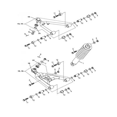 Suspension AV ADLY XC 320