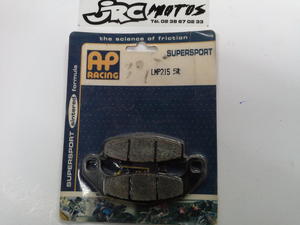 Plaquettes AP RACING LMP215SR KAWASKI SUZUKI