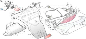 Support de plaque DAELIM S3