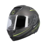 CASQUE INTEGRAL MODULABLE TRENDY MT-706 DV GRIS ANTHRACITE / J.FLUO MAT 