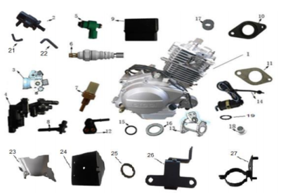 Moteur 125 SPRINT EURO4