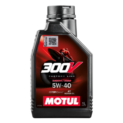Huile MOTUL 4T 300V FL ROAD RACING 5W40 1 Litre