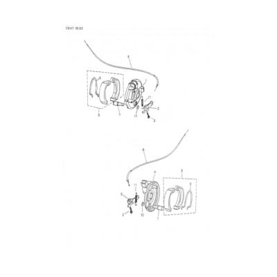 Machoires AV quad ADLY 50 Fox/Rocky 2005-2015